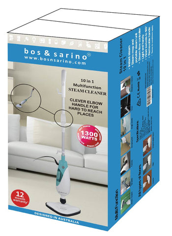 Steam Cleaner 10 in 1 Multifunction & clever Back-Saver handle