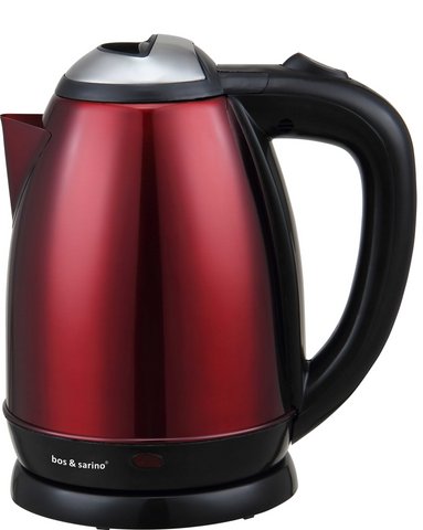 Cordless Kettle Red 1.8L Capacity