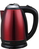 Rose Red Cordless Electric Kettle 1.8L Capacity